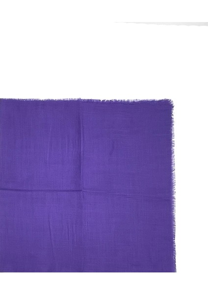 Keten Flamlı Ince Yazma Eşarp 100X100CM
