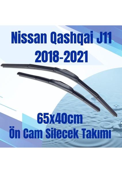 Ön Cam Silecek Takımı Nissan Qashqai J11 2018-2021 65X40CM