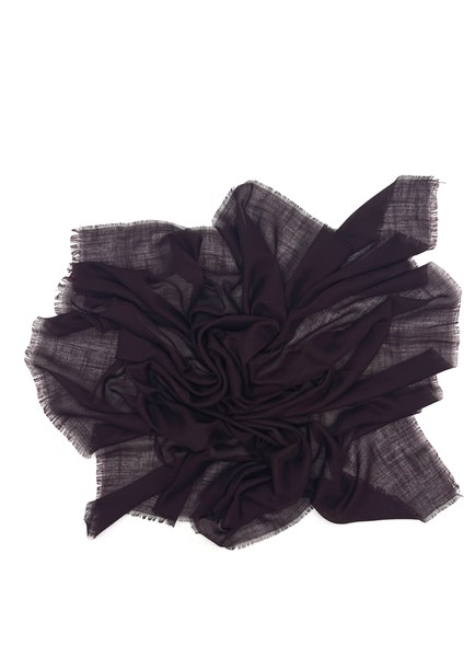 Keten Flamlı Ince Yazma Eşarp 100X100CM
