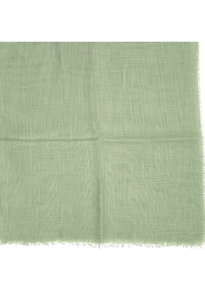 Keten Flamlı Ince Yazma Eşarp 100X100CM