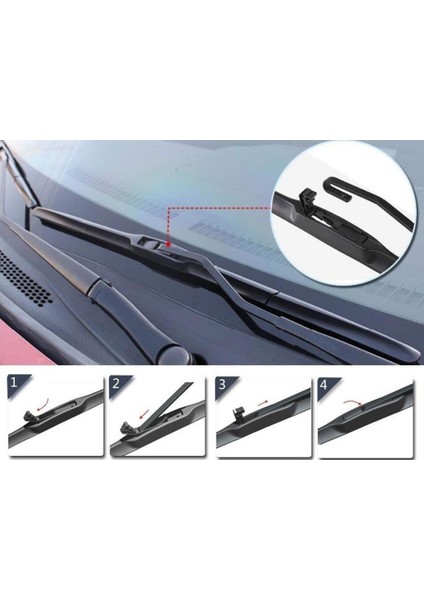 Ön Cam Silecek Takımı Nissan X-Trail Xtrail 2014-2018 65X40CM fırsatları