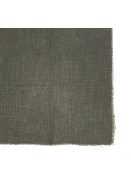 Keten Flamlı Ince Yazma Eşarp 100X100CM