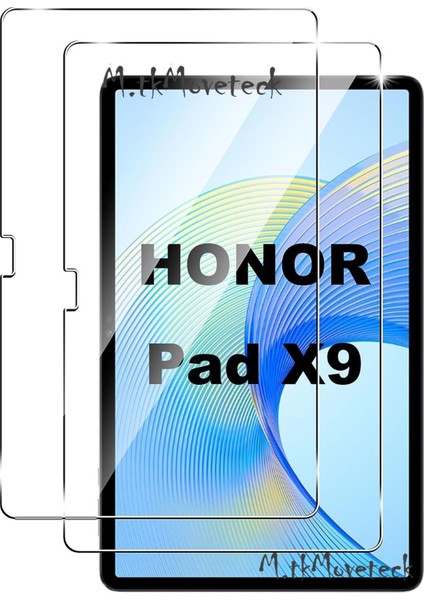 MTK Moveteck Honor Pad X9 11.5 Inç Tablet Cam Uyumlu Nano Esnek Tam Kaplar Ekran Koruyucu Kırlmaz Cam