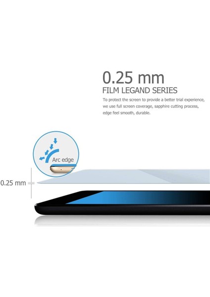 MTK Moveteck Huawei Matepad 11.5 Inç Tablet Camı Uyumlu Nano Esnek Tam Kaplar Ekran Koruyucu Kırılmaz