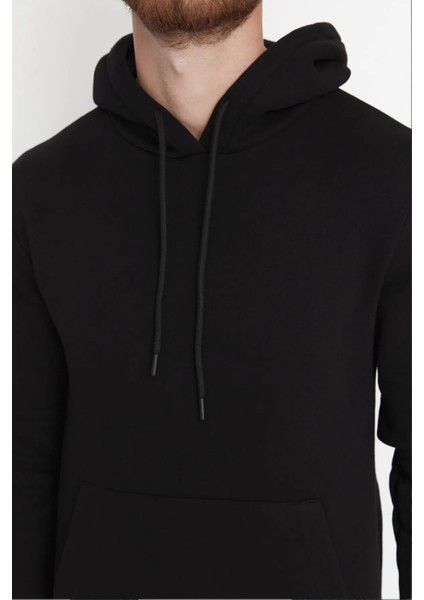3 Iplik Erkek Regular Fit Kapüşonlu Içi Yumuşak Tüylü Pamuklu Sweatshirt fiyatları