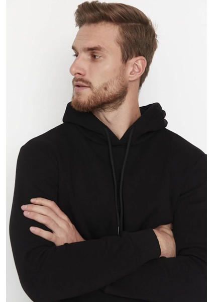 3 Iplik Erkek Regular Fit Kapüşonlu Içi Yumuşak Tüylü Pamuklu Sweatshirt indirimleri