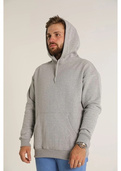 3 Iplik Erkek Regular Fit Kapüşonlu Içi Yumuşak Tüylü Pamuklu Sweatshirt modelleri