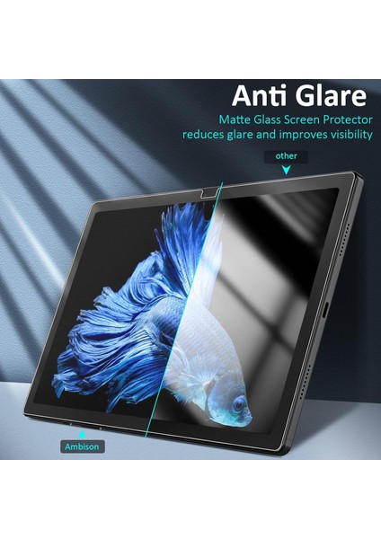 MTK Moveteck Samsung Galaxy Tab A8 10.5 SM-X200 Tablet Nano Ekran Koruyucu Kırılmaz Esnek Cam Tam Kaplar Koruyucu