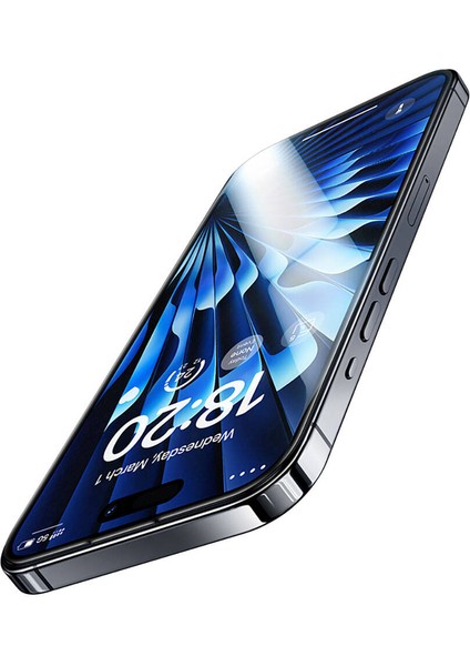 iPhone 15 Pro Uyumlu Exclusive V-Pro Safir Hardness Tempered Glass Ekran Koruyucu 2 Adet Set fiyatları