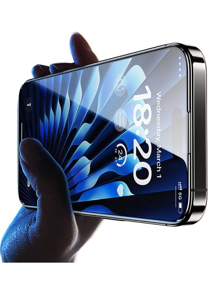 iPhone 15 Pro Uyumlu Exclusive V-Pro Safir Hardness Tempered Glass Ekran Koruyucu 2 Adet Set indirimleri