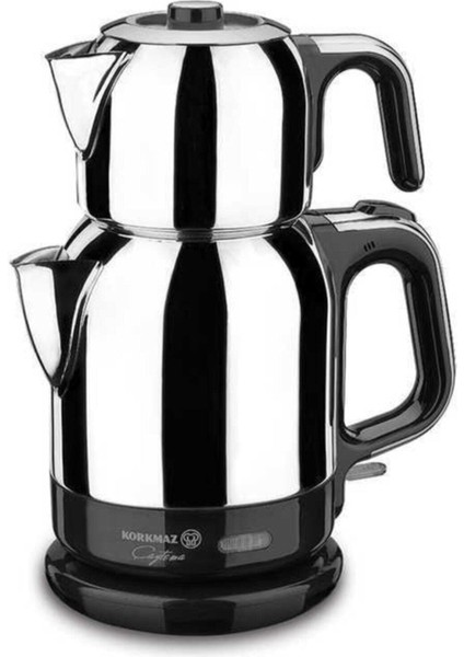 Çaytema Elektrikli Çaydanlık Inox Krom A331