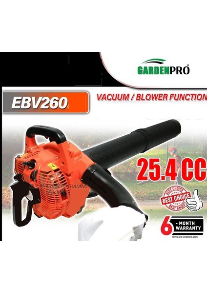 Garden Pro Ebv 260 Benzinli Yaprak Toplama ve Üfleme Makinesi