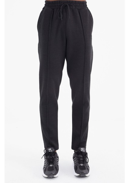 Davin Kırçıllı Siyah Jogger Erkek Eşofman Alt - 82114
