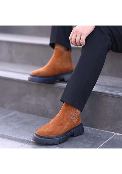 Sail Lakers - Taba Süet Erkek Chelsea Bot