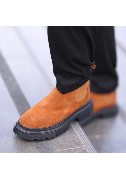 Sail Lakers - Taba Süet Erkek Chelsea Bot modelleri