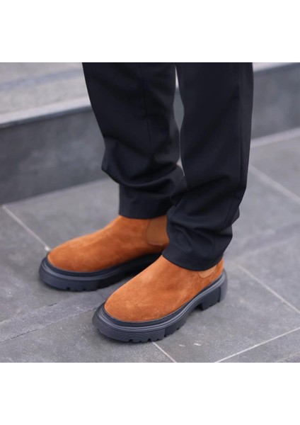 Sail Lakers - Taba Süet Erkek Chelsea Bot indirimleri