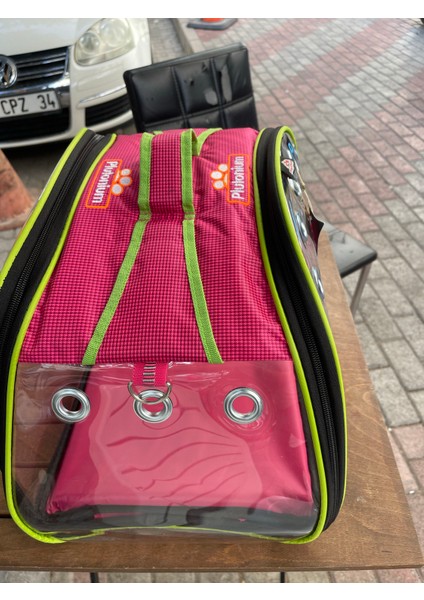 Plutonium Şeffaf Pembe Yeşil Flybag fiyatları