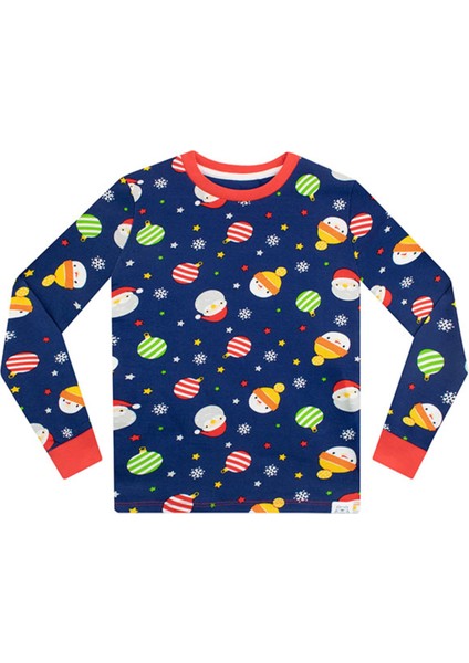 Yılbaşı Baskılı Erkek Çocuk Pijama fiyatları