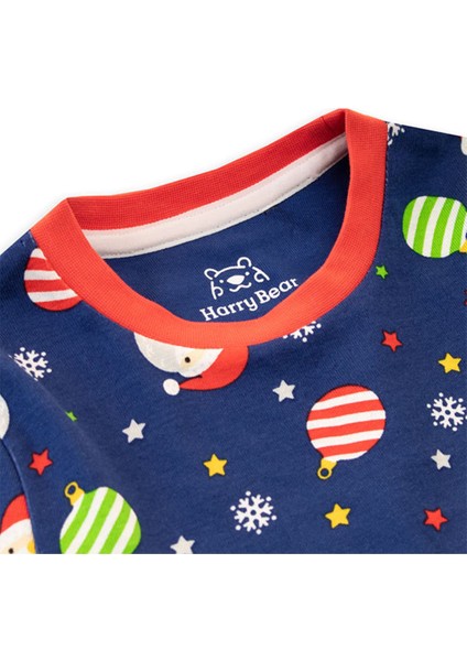 Yılbaşı Baskılı Erkek Çocuk Pijama fırsatları