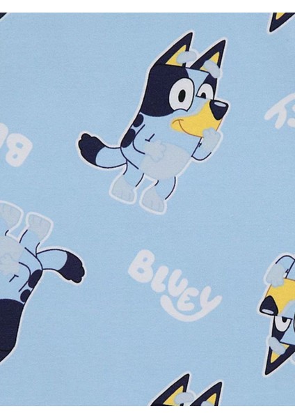 Bluey Kısa Kollu Erkek Çocuk Pijama