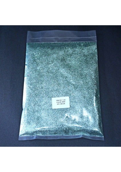 Sim Mint Yeşili Glitter Toz Sim 500 gr