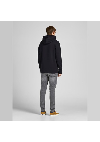 Jack & Jones Erkek Kapşonlu Sweatshirt 12249340