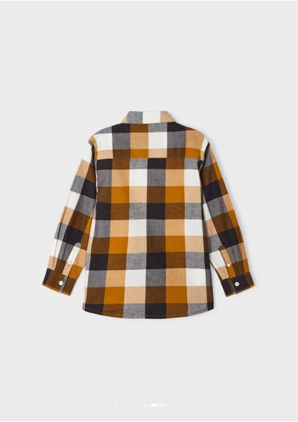 Mayortal Erkek Çocuk Uzun Kol Ekose Gömlek 4111 indirimleri