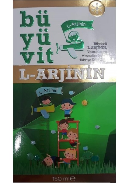 L-Arginine, Vitamin ve Mineraller Içeren Takviye Edici Gıda 150 ml