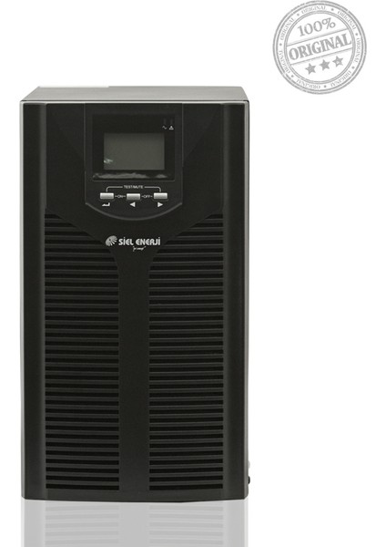 Sld 11 Model 3 Kva 3000 Va Online Ups 1f/1f 6*7 Ah Akü 5/15 Dakika Kesintisiz Güç Kaynağı