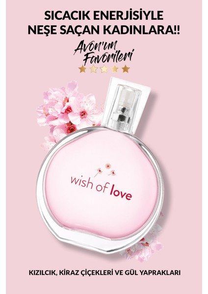 Wish Of Love Edt 50 Ml Kadın Parfüm