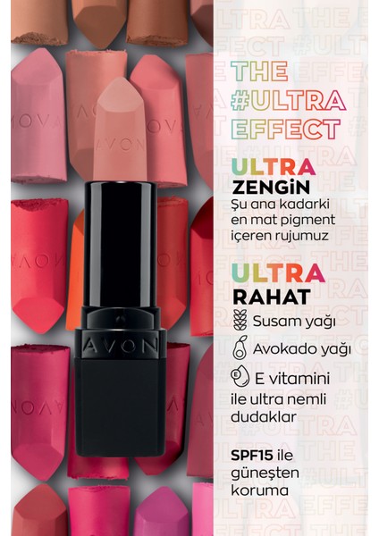 Ultra Mat Ruj Blush