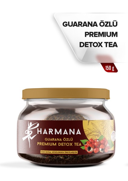 Guarana Özlü Premium Detox Tea Net 150 gr (60 Günlük Kullanım)