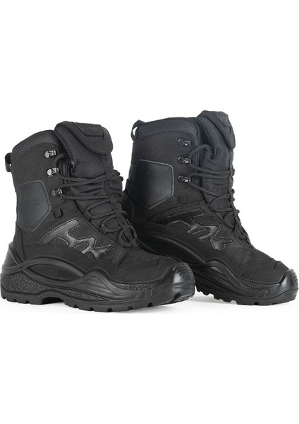 Vogel C1707 Fermuarsız Waterproof Siyah Tactical Bot