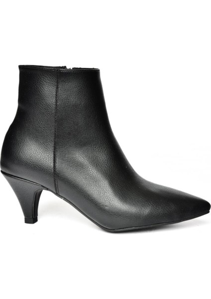 R404710009 Siyah Alçak Topuklu Kadın Bot indirimleri