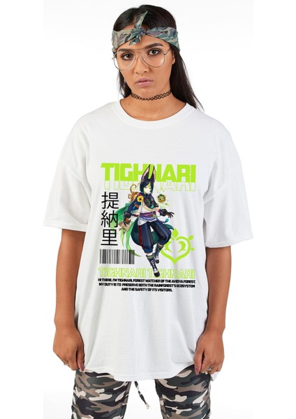 Tighnari Genshin Impact Unisex Oversize T-Shirt