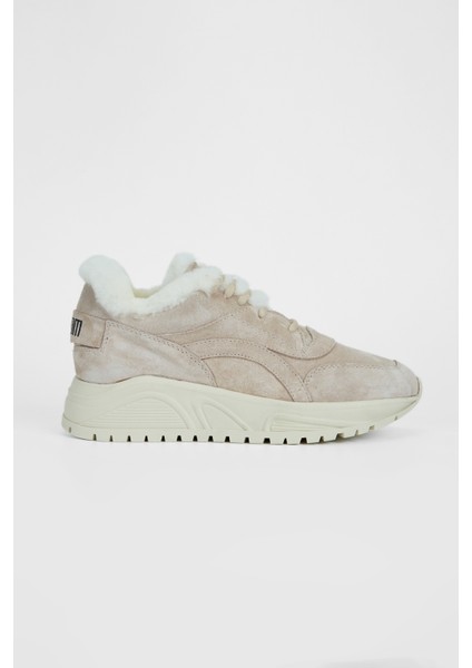 Kadın Vizon Süet Deri Sneakers & Spor Ayakkabı 775 1745 Bn Ayk Sk23/24