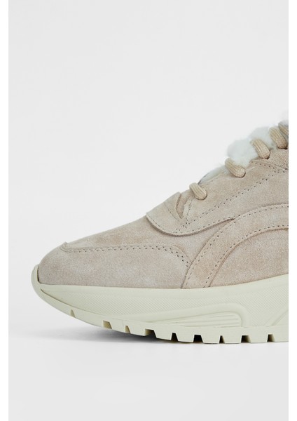 Kadın Vizon Süet Deri Sneakers & Spor Ayakkabı 775 1745 Bn Ayk Sk23/24 fırsatları