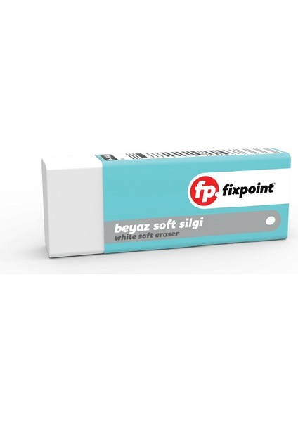 Beyaz Silgi 20 Adet Fixpoint P-7666