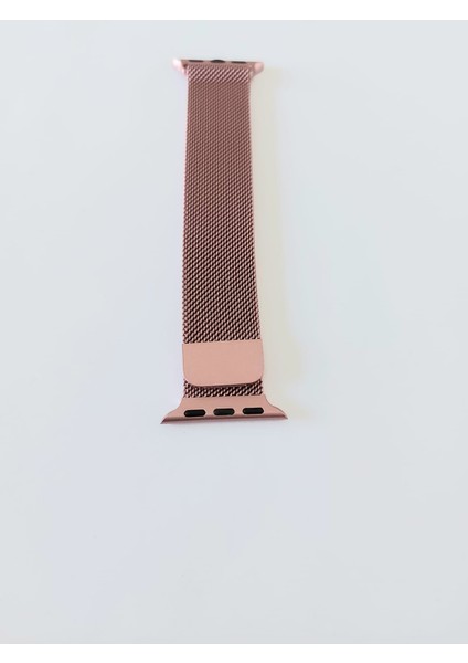Apple Watch Uyumlu Metal Kordon 42/44/45/49 mm Pembe