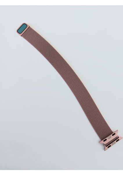 Apple Watch Uyumlu Metal Kordon 42/44/45/49 mm Pembe modelleri