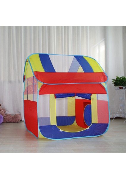 Polyester Kumaş Çocuk Oyun Çadırı Katlanabilir Açık Oyun Evi Çocuk Çadırı (Yurt Dışından)