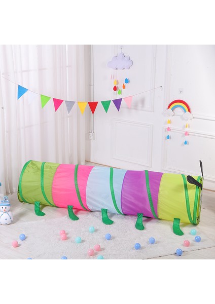 Sunshine Rainbow Tünel Sürüngen Anaokulu Bebek Çocuk Kapalı Delme Mağarası Oyuncak Bebek Yürümeye Başlayan Mağara (Yurt Dışından) fırsatları
