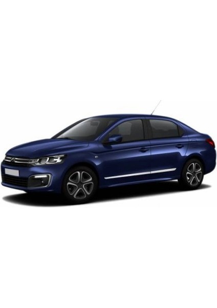 Peugeot 301 Krom Kapı Kolu 4 Kapı 2012> Paslanmaz Çelik (Sedan)