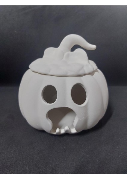 Seramik Hallowen Balkabağı 15X14CM Cadılar Bayramı