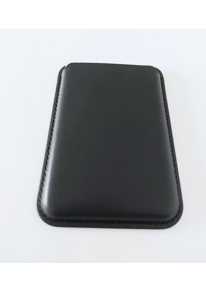 Magsafe Leather Wallet Siyah