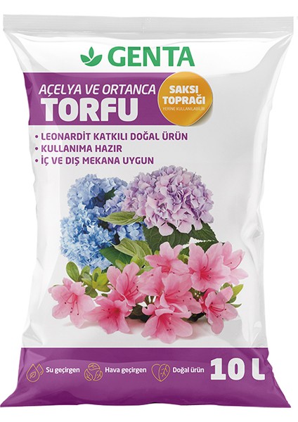 açelya ve ortanca torfu 10 lt.