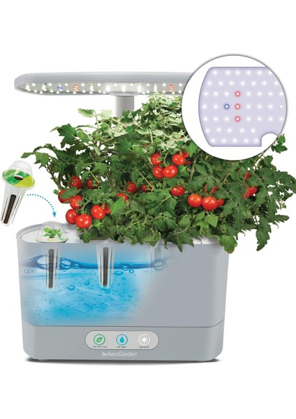 Aero Garden Aerogarden Harvest Kapalı Bahçesi, 6'ya Kadar Farklı Bitki Yetiştirin