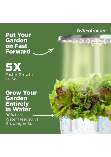 Aero Garden Aerogarden Harvest Elite 360 Kapalı Bahçe Topraksız Sistemi