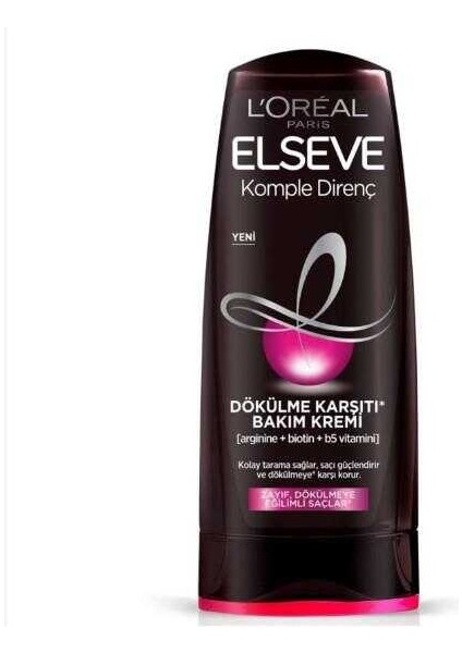 Komple Direnç Şampuan 360 ml + Bakım Krem 175 ml Set