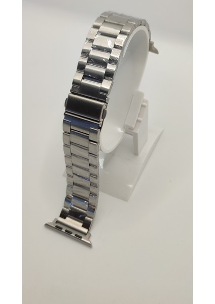 Apple Watch Seri 2 3 4 5 6 7 8 Uyumlu 42 44 45 49 mm Metal Kordon Metalkordon